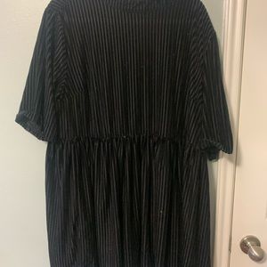 Cute baby doll dress with glitter